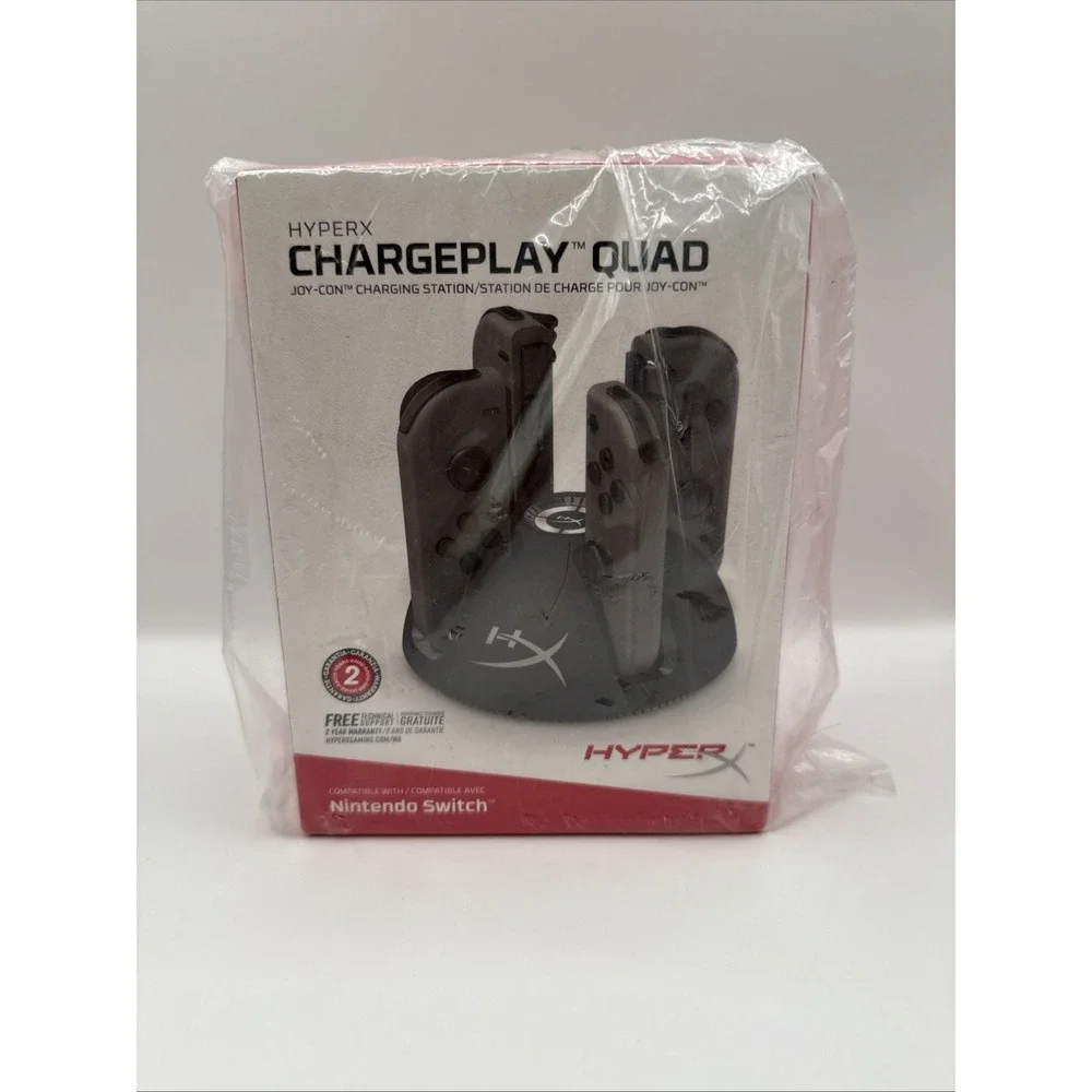 HyperX Chargeplay Quad - 4-in-1 Joy-Con‎ Charging Station for Nintendo Switch